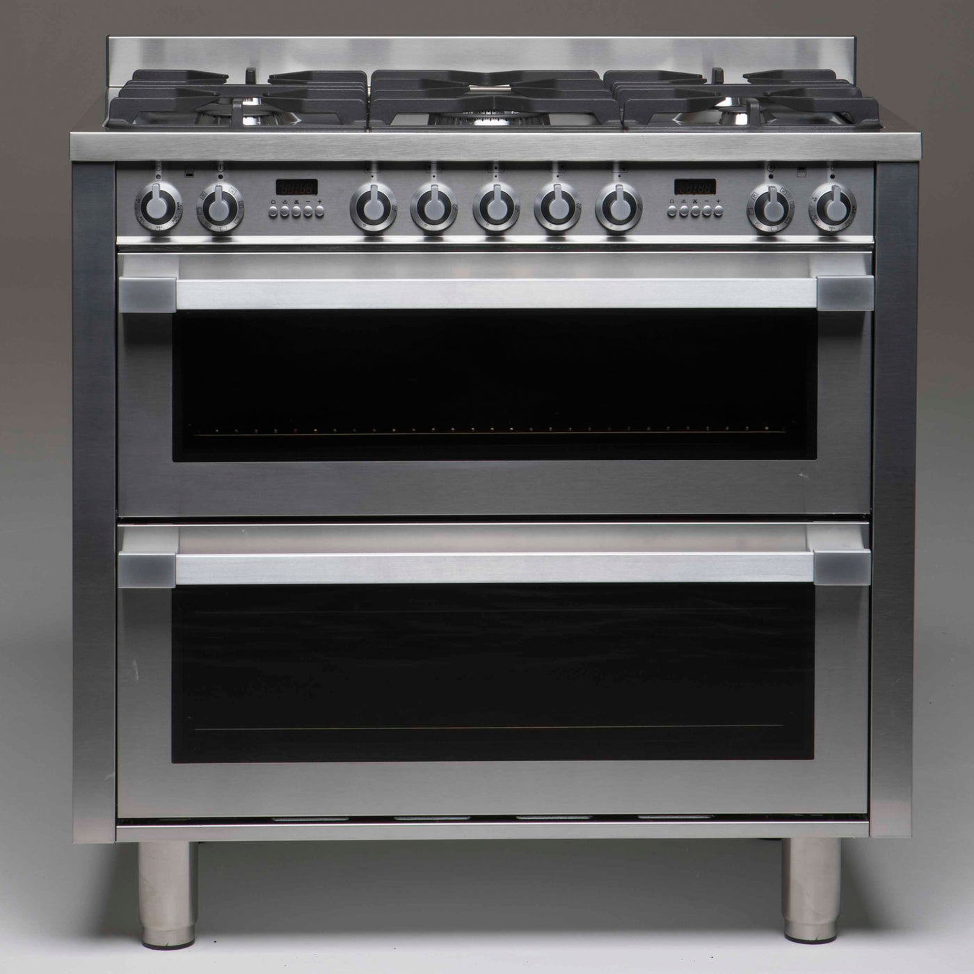 Double Freestanding Oven Stainless